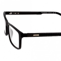 Full Rim TR90 Rectangle Black Large Julius JUEM03 Eyeglasses