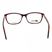 Blue Shield (Zero Power) Computer Glasses: Full Rim Almond Blue Acetate Small FACF30 