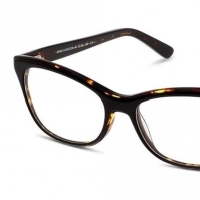 Full Rim Acetate Almond Black Medium Miki Ninn MNEF02 Eyeglasses