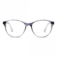 Full Rim Acetate Round Black Medium Miki Ninn MNEF14 Eyeglasses