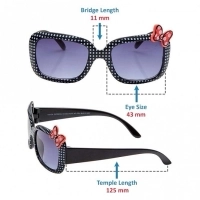 Rectangle Grey Polycarbonate Small Vision Express 51073 Kids Sunglasses