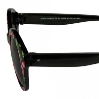 Round Grey Polycarbonate Small Vision Express 51079 Kids Sunglasses