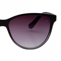 Cat eye Grey Solid Polycarbonate Full Rim Small Vision Express 41265 Sunglasses