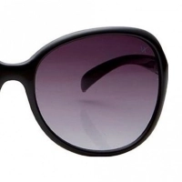 Oval Grey Polycarbonate Full Rim Medium Vision Express 41242 Sunglasses