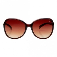 Oval Brown Gradient Polycarbonate Full Rim Medium Vision Express 41242 Sunglasses
