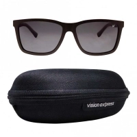 Rectangle Polarised Lens Grey Solid Full Rim Medium Vision Express 21634P Sunglasses