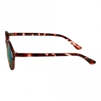 Round Pink Polycarbonate Full Rim Small Vision Express 21645 Sunglasses