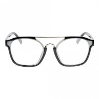 Rectangle Silver Polycarbonate Full Rim Small Vision Express 21647 Sunglasses