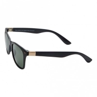 Wayfarer Polarised Lens Grey Solid Full Rim Medium Vision Express 72023P Sunglasses