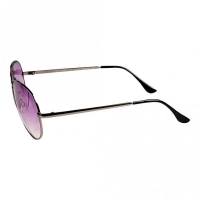 Aviator Purple Nickel Silver Full Rim Large Vision Express 12030 Sunglasses