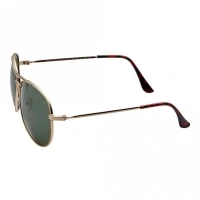 Aviator Polarised Lens Green Full Rim Medium Vision Express 12031P Sunglasses