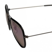 Aviator Blue Stainless Steel Full Rim Small Vision Express 12033 Sunglasses