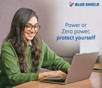 Blue Shield (Zero Power) Computer Glasses: Full Rim Rectangle Brown Acetate Large JUDM21 