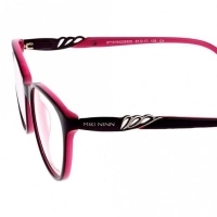 Full Rim Acetate Round Blue Small Miki Ninn MNFF05 Eyeglasses