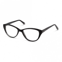 Full Rim Acetate Almond Black Medium Miki Ninn MNFF10 Eyeglasses