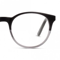 Full Rim Acetate Round Black Medium Miki Ninn MNFM03 Eyeglasses