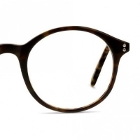 Full Rim Acetate Round Black Medium In Style ISEM05 Eyeglasses