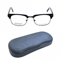 Full Rim Acetate Rectangle Blue Small In Style ISH49 Eyeglasses