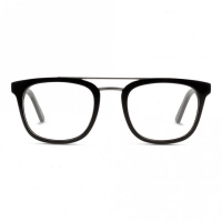 Full Rim Acetate Round Black Medium In Style ISFM03 Eyeglasses