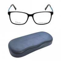 Full Rim Acetate Rectangle Black Large I-Switch SWCM01 Eyeglasses
