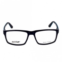 Full Rim Acetate Rectangle Blue Medium Activ ACEM03 Eyeglasses