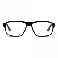 Full Rim Acetate Rectangle Black Large Activ ACFM07 Eyeglasses