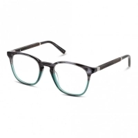 Full Rim Acetate Oval Gun Metal Small Heritage HEFM04 Eyeglasses