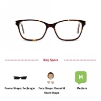 Full Rim Acetate Rectangle Blue Medium 5th Avenue FAFF03 Eyeglasses