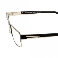 Full Rim Metal Rectangle Black Large 5th Avenue A1A6MM Eyeglasses