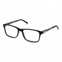 Full Rim Acetate Rectangle Black Large Enzzo EZEM02 Eyeglasses
