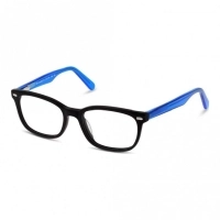 Full Rim Acetate Rectangle Black Small In Style ISDT03 Eyeglasses