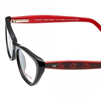 Cat Eye Black Acetate Medium Vision Express 61281 Kids Eyeglasses