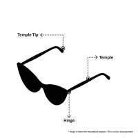 Cat Eye Black Acetate Medium Vision Express 61281 Kids Eyeglasses