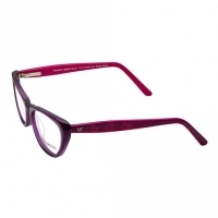 Cat Eye Purple Polycarbonate Medium Vision Express 61281 Kids Eyeglasses