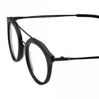 Full Rim Polycarbonate Round Black Small Vision Express 29438 Eyeglasses