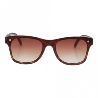 Rectangle Brown Gradient Polycarbonate Full Rim Medium Vision Express 21671 Sunglasses