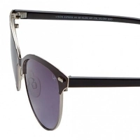 Cat eye Grey Metal Full Rim Medium Vision Express 41293 Sunglasses