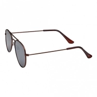 Aviator Silver Mirror Metal Small Vision Express 51090 Kids Sunglasses