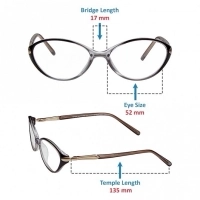 Full Rim Polycarbonate Oval Purple Medium Vision Express 31804 Eyeglasses