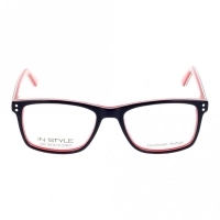 Full Rim Acetate Rectangle Black Small In Style ISFT02 Eyeglasses