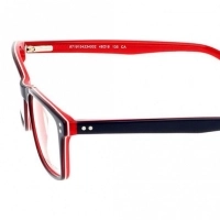 Full Rim Acetate Rectangle Black Small In Style ISFT02 Eyeglasses