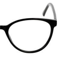 Full Rim Propionate Round Black Small Seen SNGF05 Eyeglasses