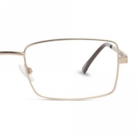 Full Rim Monel Rectangle Gold Large Seen SNDM01 Eyeglasses