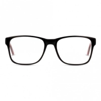 Full Rim Acetate Rectangle Black Small The One TOEM14 Eyeglasses