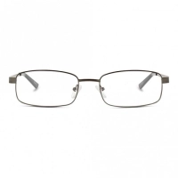 Full Rim Metal Rectangle Gun Metal Large Seen SNCM09 Eyeglasses