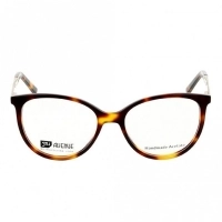 Full Rim Acetate Round Havana Medium 5th Avenue FAHF09 Eyeglasses