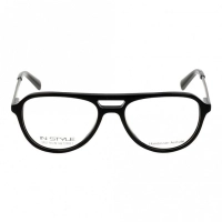 Full Rim Acetate Aviator Black Small In Style ISIT11 Eyeglasses