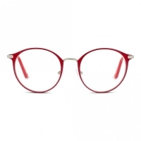 Full Rim Metal Round Pink Small In Style ISHF13 Eyeglasses