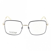 Full Rim Metal Rectangle Blue Small In Style ISHF10 Eyeglasses