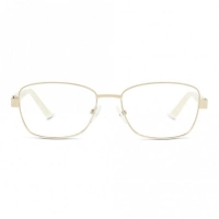 Full Rim Monel Rectangle Gold Medium DbyD DBHF04 Eyeglasses